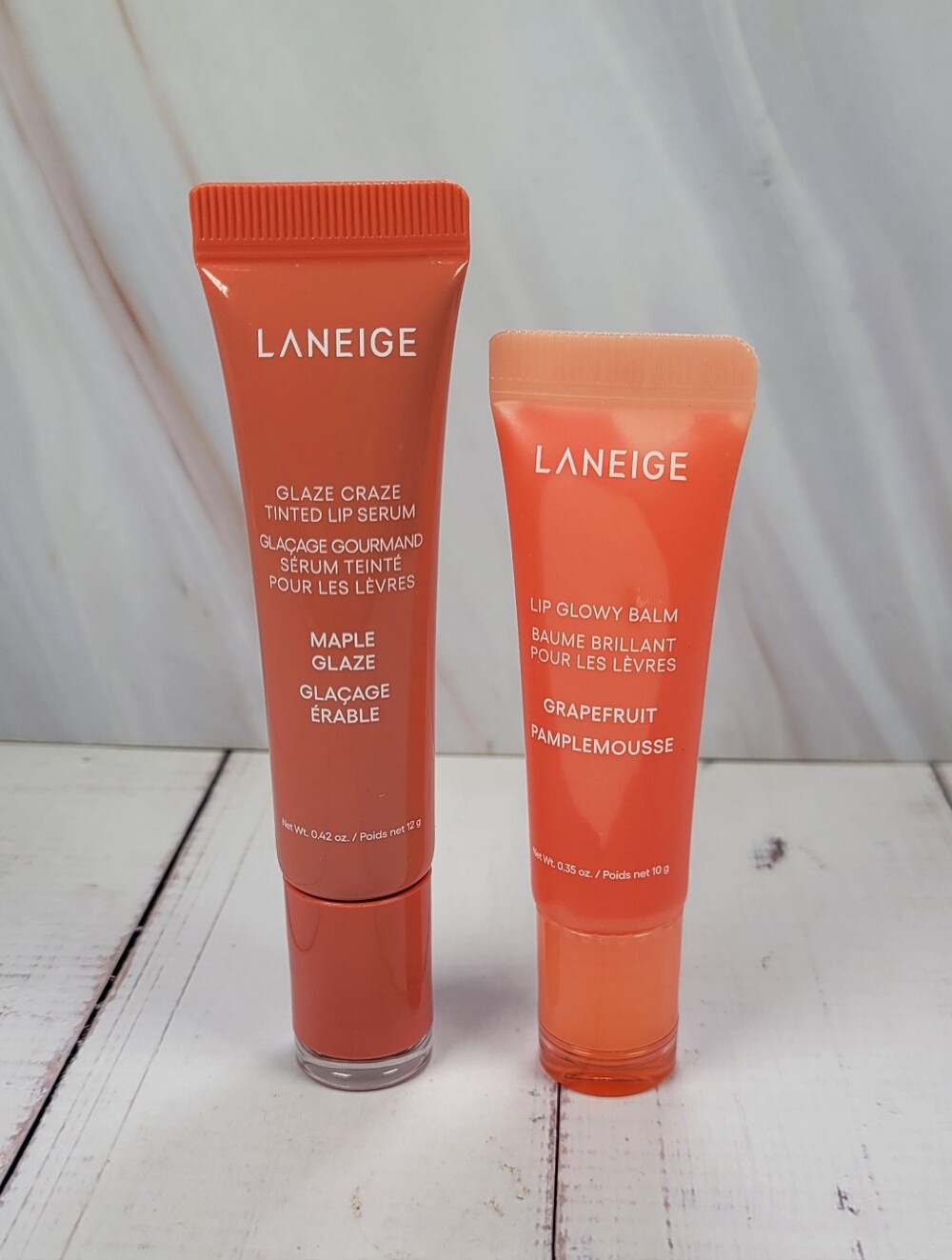 Laneige Glaze Craze Tinted Lip Serum & Glowy Lip Balm Bundle NEW!